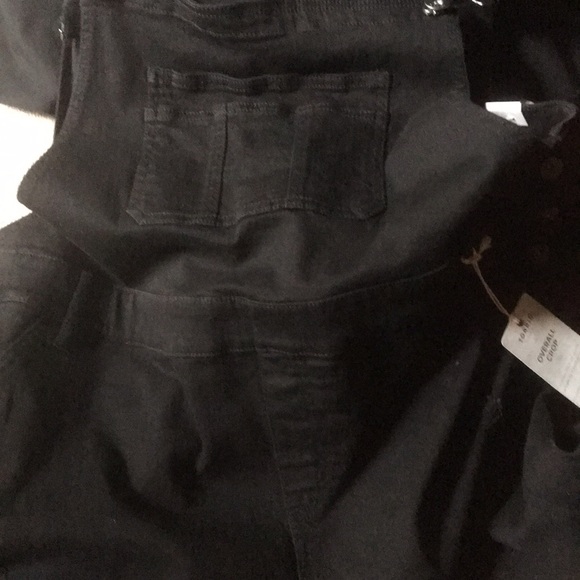 Nwt Torrid black distressed denim overalls - Picture 5 of 5